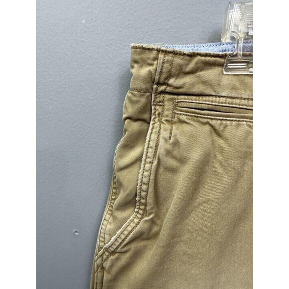 Polo Ralph Lauren‎ Shorts Men 34 Bermuda Cotton Relaxed Khaki Y2K Neutral * - Picture 5 of 9